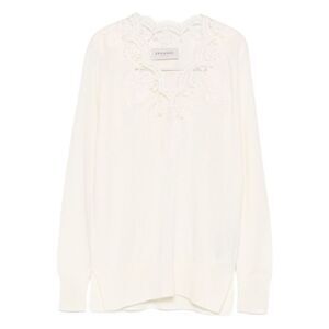 Ermanno Women Embroidered V-Necked Sweater